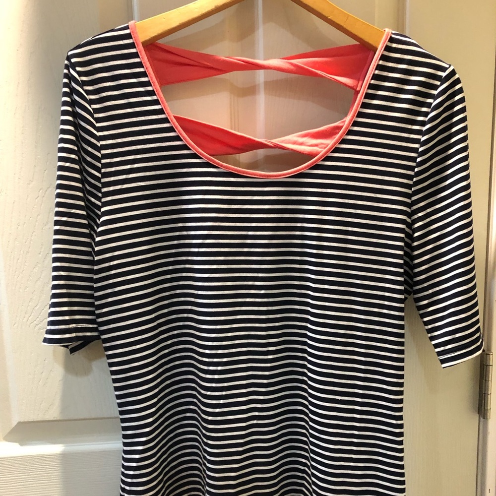 Stitch Fix 41 Hawthorn knit striped top